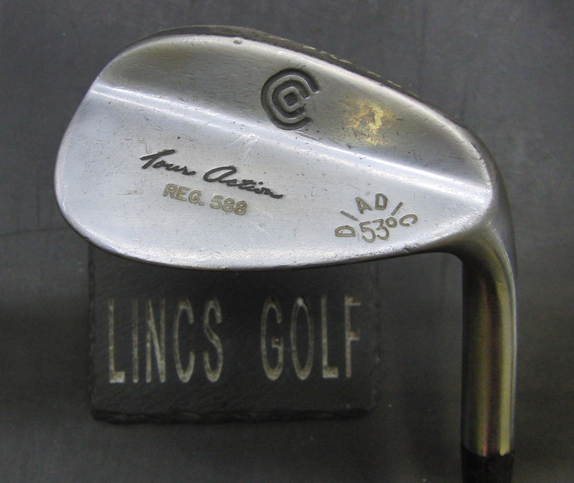 Cleveland Tour Action Reg588 53° Gap Wedge Regular Steel Shaft Cleveland Grip