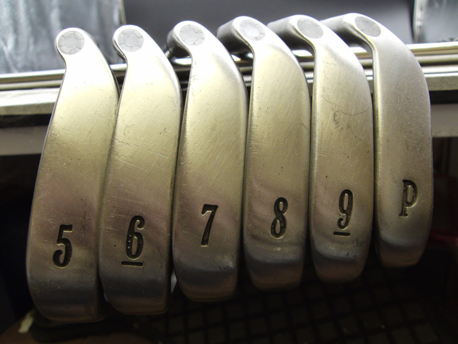 Set of 6x Callaway Big Bertha X-12 Irons 5-PW Stiff Graphite Shafts C/W Grips*