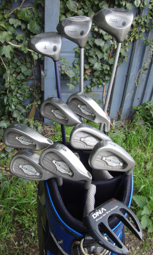 Set of Callaway Big Bertha X12 4-PW+ Driver+ 3 Wood+ 4 Wood + Putter*