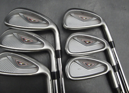Set of 6 x TaylorMade r5 XL Irons 5-PW Stiff Steel Shafts GolfPride Grips*