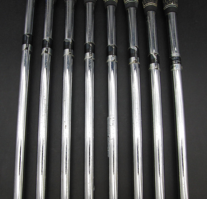Set of 8x Callaway Steelhead Pro Series X-16 3-PW Irons Regular Steel Shafts