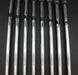 Set of 8x Callaway Steelhead Pro Series X-16 3-PW Irons Regular Steel Shafts