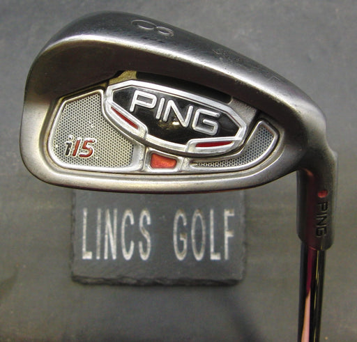 Ping i15 Red Dot 8 Iron Regular Steel Shaft Ping Grip