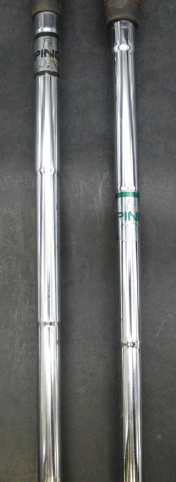 Set of 2x Ping Pal/Pal4 Putters 89cm Length Steel Shafts Mixed Grips*