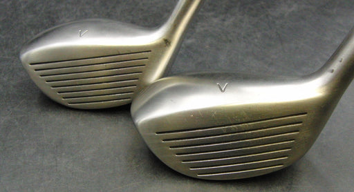 Vintage Set of 2 Titleist Tour Model 16° 3 & 22° 5 Woods Regular Steel Shafts