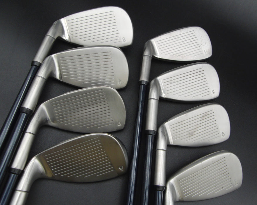 Set of 8x MacGregor MACTEC NV2 Irons 4-PW+AW Regular Graphite Shafts*