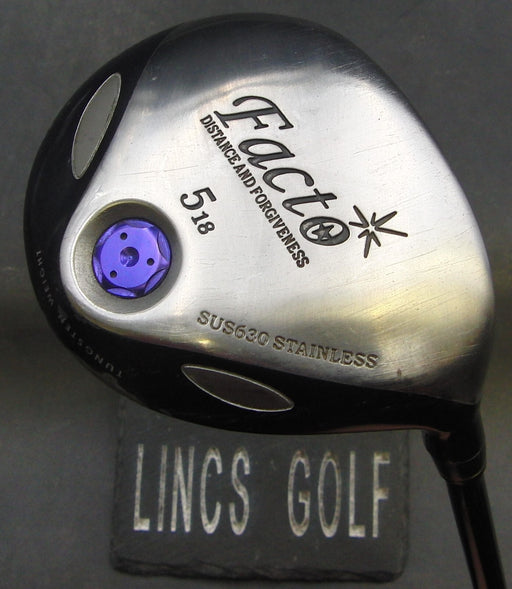 Japanese Facto Sus630 18° 5 Wood Regular Graphite Shaft