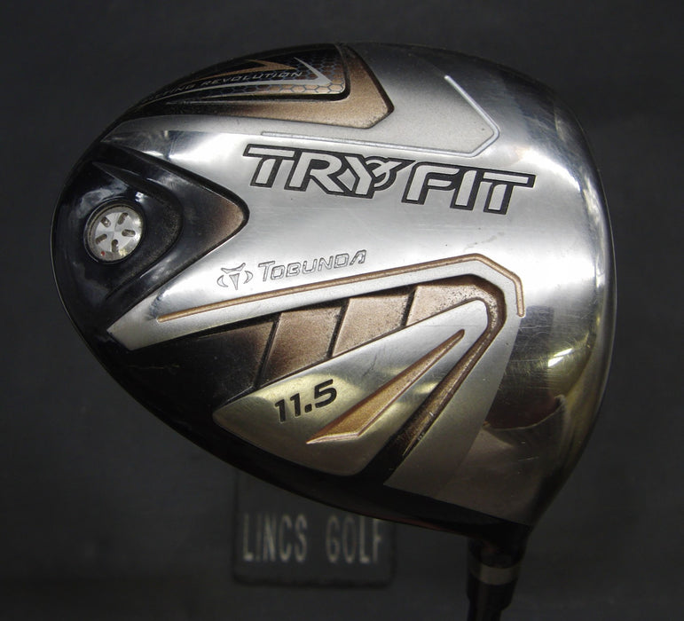 Tobunda Try Fit 11.5° Driver Stiff Graphite Shaft Spalding Grip