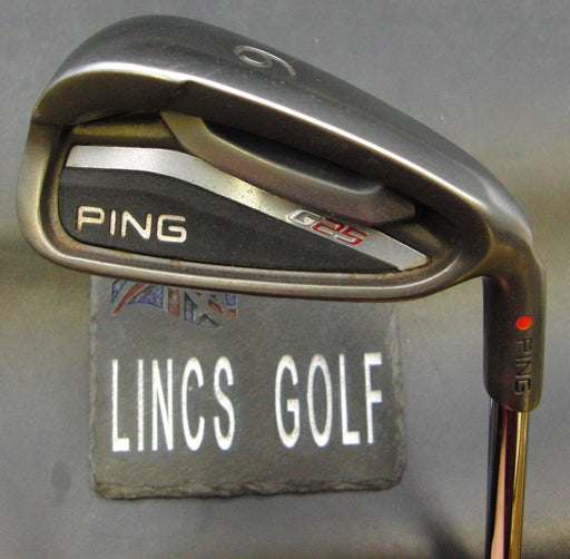 Ping G25 Red Dot 6 Iron Regular Steel Shaft Lamkin Grip