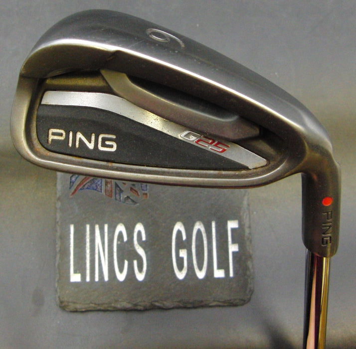 Ping G25 Red Dot 6 Iron Regular Steel Shaft Lamkin Grip