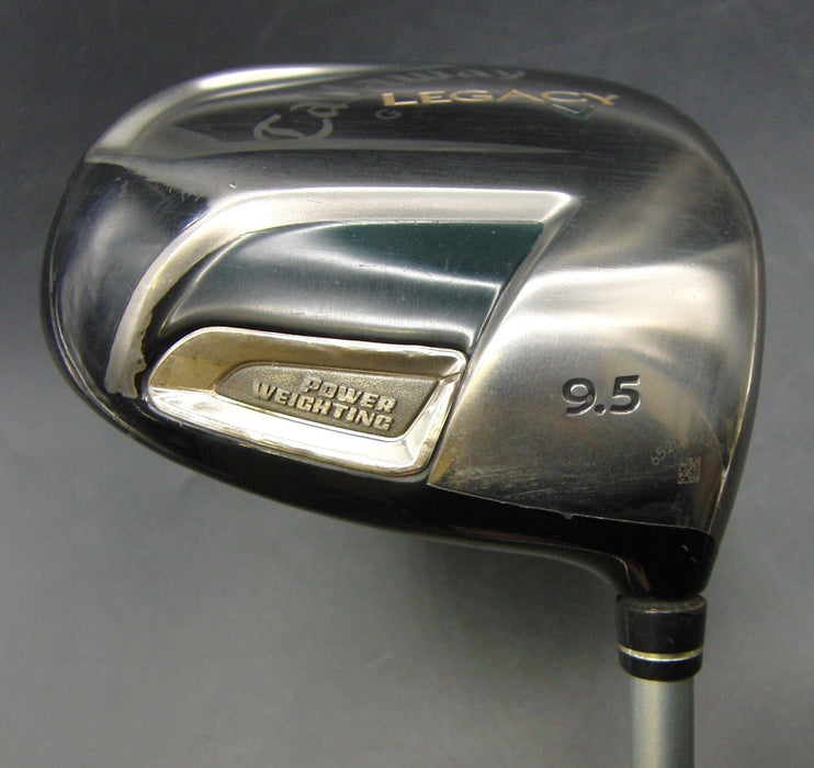 Callaway Legacy V Power Weighting 9.5° Driver Stiff Graphite Shaft G/Pride Grip