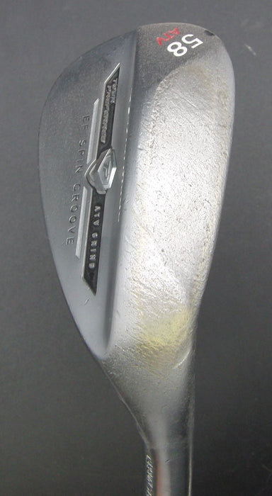 TaylorMade Tour Preferred EF ATV Grind 58° Lob Wedge Stiff Steel Shaft G/P Grip