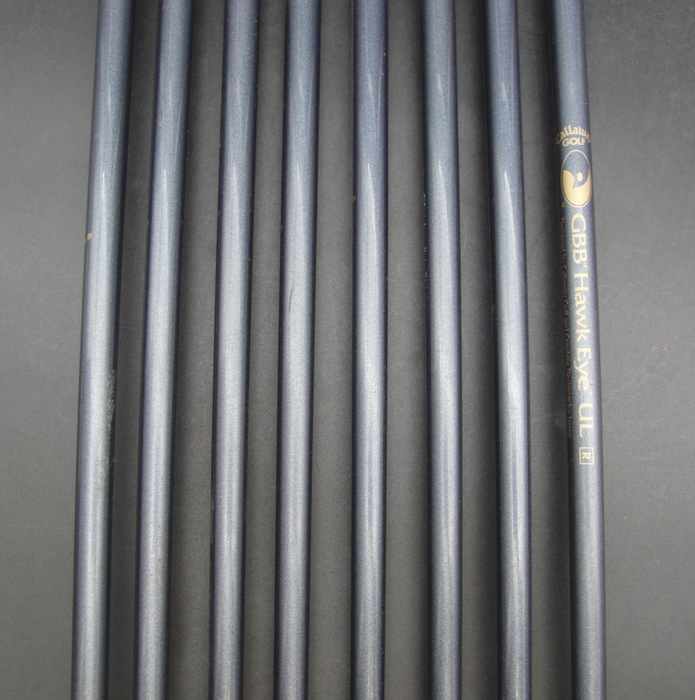 Set of Callaway Golf Irons 5-GW + 10 Callaway Driver + 3 Wood + 5 Wood + Putter*