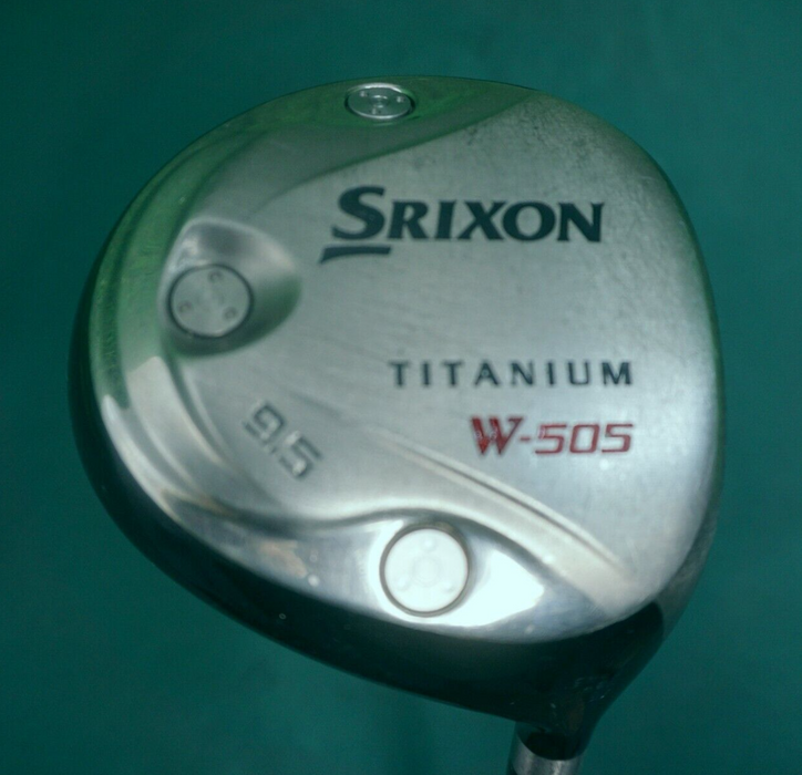 Srixon Titanium W-505  9.5° Driver Stiff Graphite Shaft Golf Pride Grip