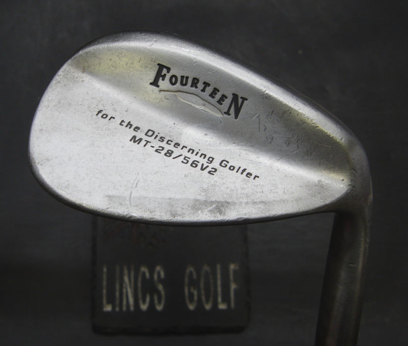 Fourteen MT-28 V2 56° Sand Wedge Stiff Steel Shaft Fourteen Grip
