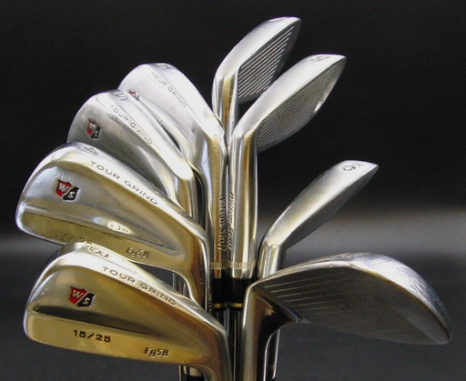 Set of 8 x Wilson Staff 15/25 LIMITED EDITION FG58 Tour Grind Irons 3-PW Regular