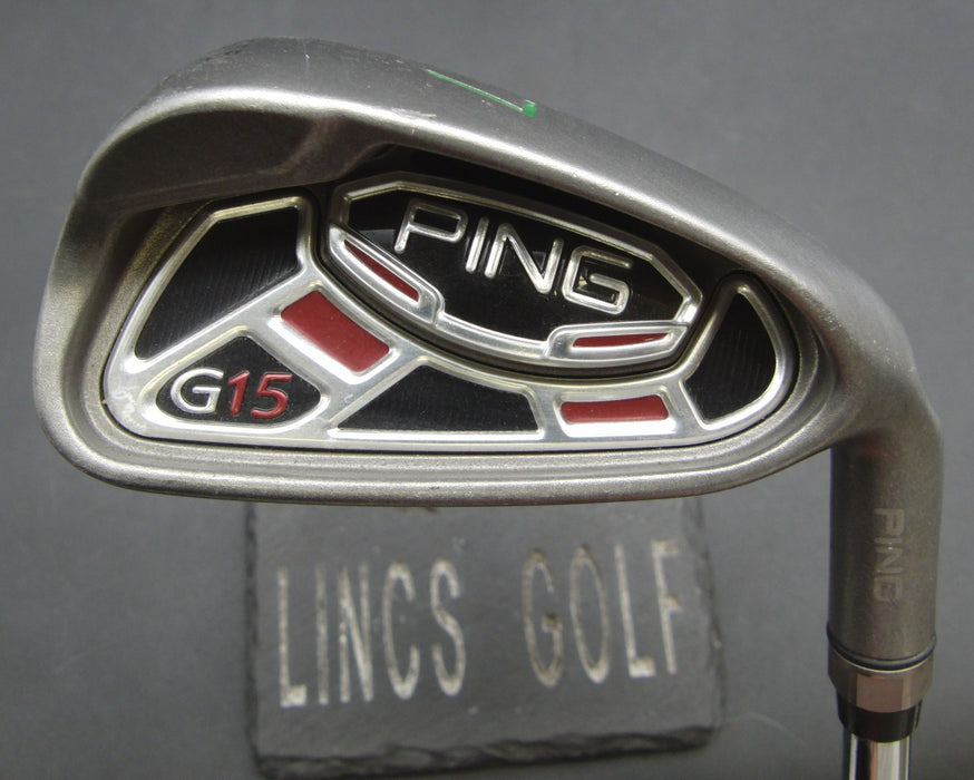 Ping G15 Green Dot 7 Iron Regular Steel Shaft Golf Pride Grip (Demo)