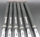 Set of 6x TaylorMade XR 5-PW Irons Stiff Steel Shafts TaylorMade Grips