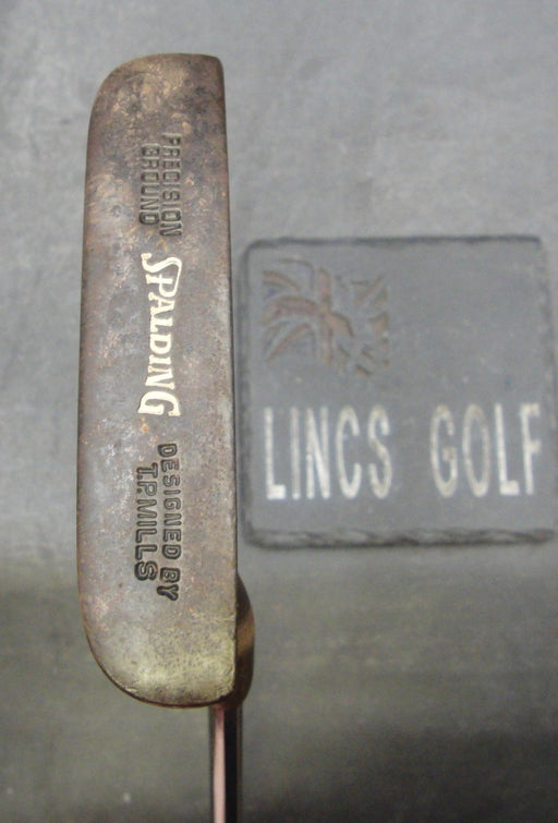 Raw Spalding TPM 3 Precision Ground TP Mills Putter 89cm Steel Shaft