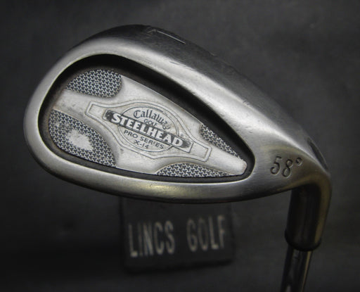 Callaway Steelhead Pro Series X-14 58° Lob Wedge Regular Steel Shaft