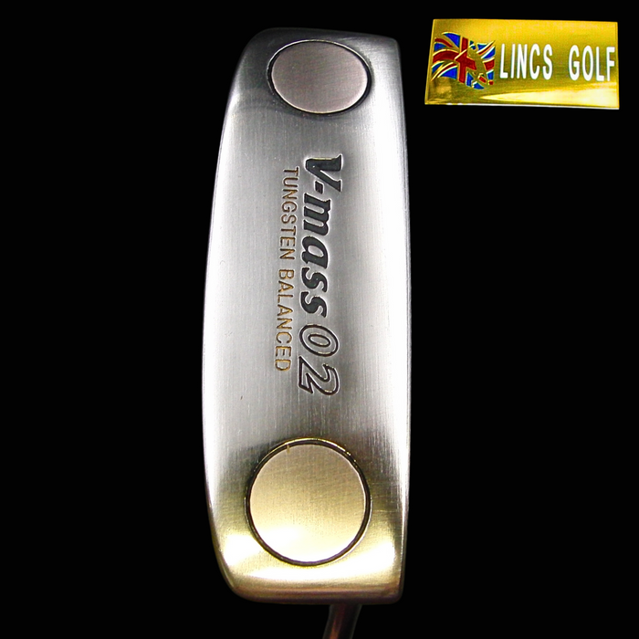 Yonex V-Mass 02 Tungsten Balanced Putter 91cm Steel Shaft Yonex Grip Yonex HC