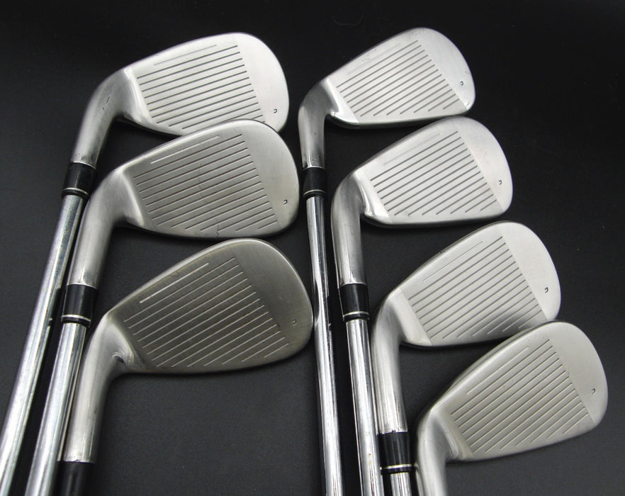 Set of 7x TaylorMade Burner 2009 Irons 4-PW Uniflex Steel Shafts*