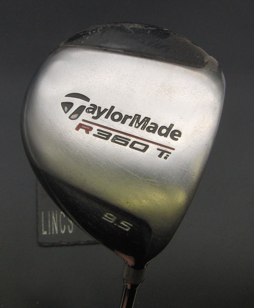 TaylorMade R360 Ti 9.5° Driver Stiff Graphite Shaft Spalding Grip
