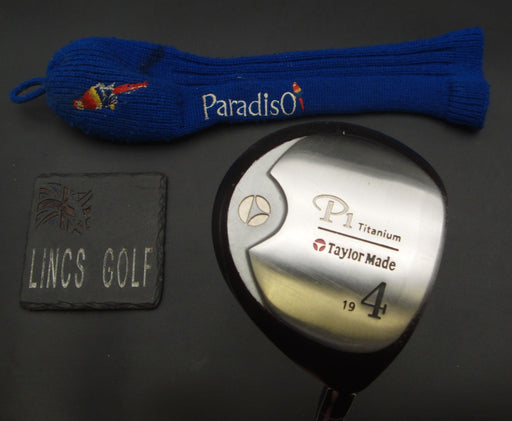 TaylorMade P1 19° 4 Wood Regular Graphite Shaft TaylorMade Grip + HC