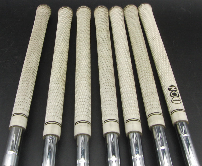 Set of 7x Ping Anser 2011 Black Dot 4-PW Irons Regular Steel Shafts NO 1 Grips