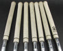 Set of 7x Ping Anser 2011 Black Dot 4-PW Irons Regular Steel Shafts NO 1 Grips