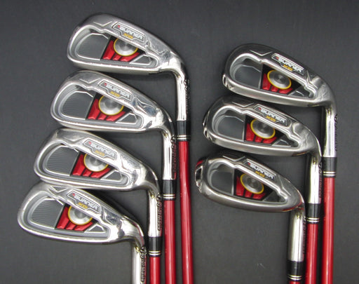 Set of 7x TaylorMade Burner XD 5-SW Irons Regular Graphite Shafts