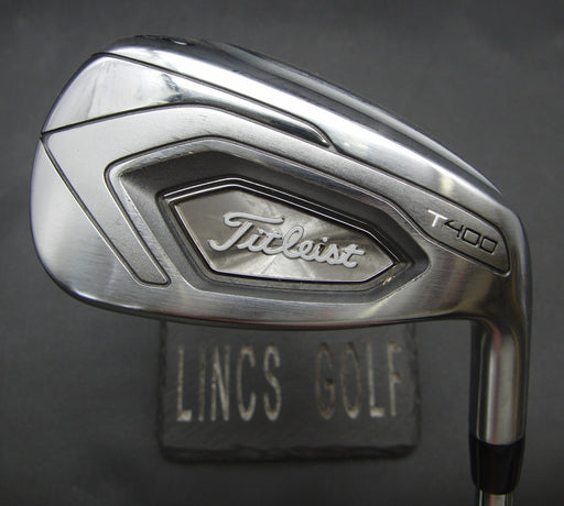 Titleist T400 43° Iron Stiff Steel Shaft Golf Pride Grip