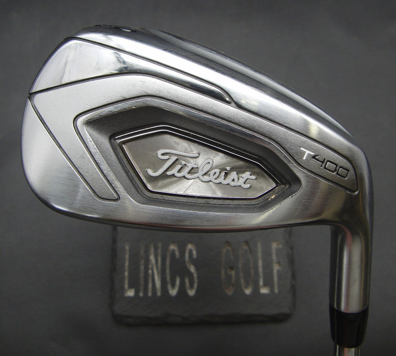 Titleist T400 43° Iron Stiff Steel Shaft Golf Pride Grip