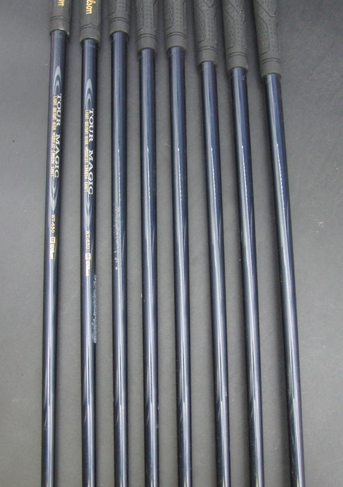 Set of 8x Wilson Aviator 4-SW Irons Regular Graphite Shafts Wilson Grips*
