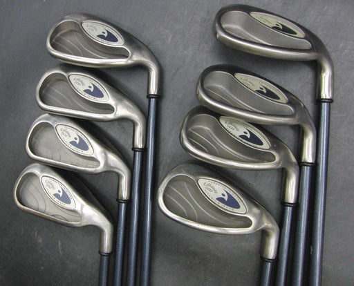Set of 8x Callaway HawkEye Irons 5-SW+AW Regular Graphite Shafts*