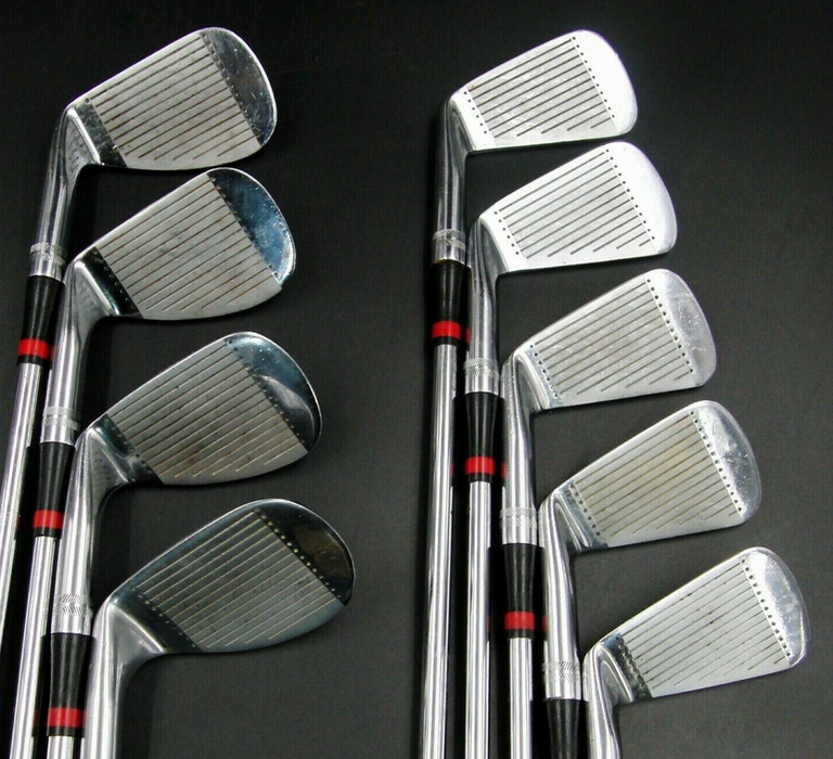 Vintage Set Of 9 x Slazenger AMBASSADOR 3-SW Irons Powerflex Steel Shafts