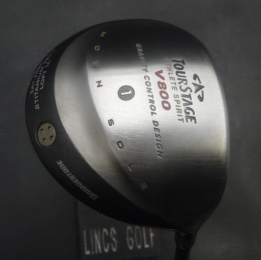 Bridgestone Tour Stage Athlete Spirit V800 10° Driver Stiff Graphite Shaft