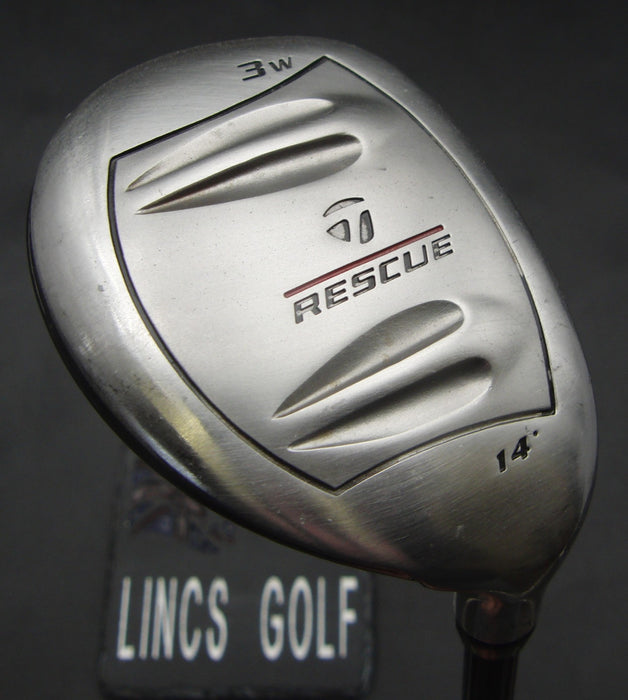 TaylorMade Rescue 14° 3 Wood Stiff Graphite Shaft TaylorMade Grip