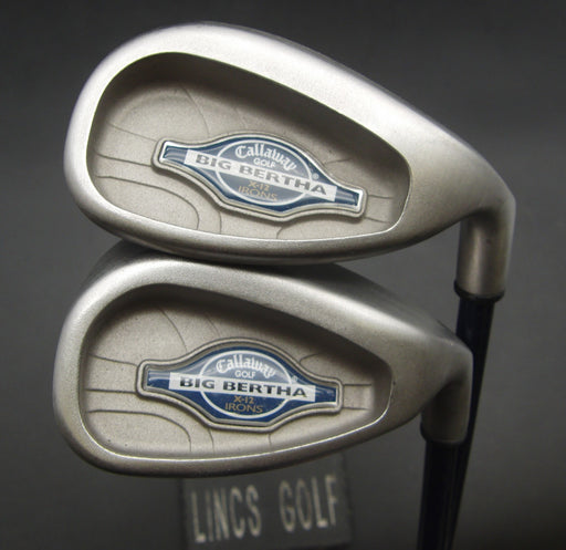 Set of 2 Callaway Big Bertha X-12 Sand & Gap A Wedges Regular Graphite Shafts