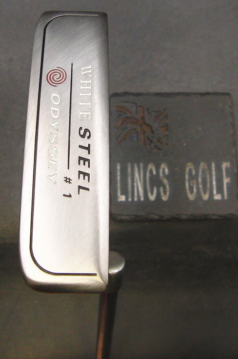 Odyssey White Steel #1 Putter 87cm Playing Length Steel Shaft Acer Grip