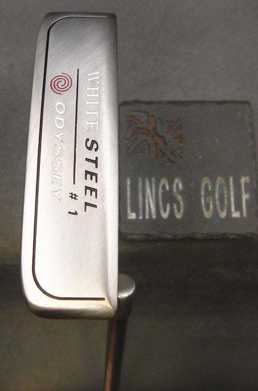Odyssey White Steel #1 Putter 87cm Playing Length Steel Shaft Acer Grip