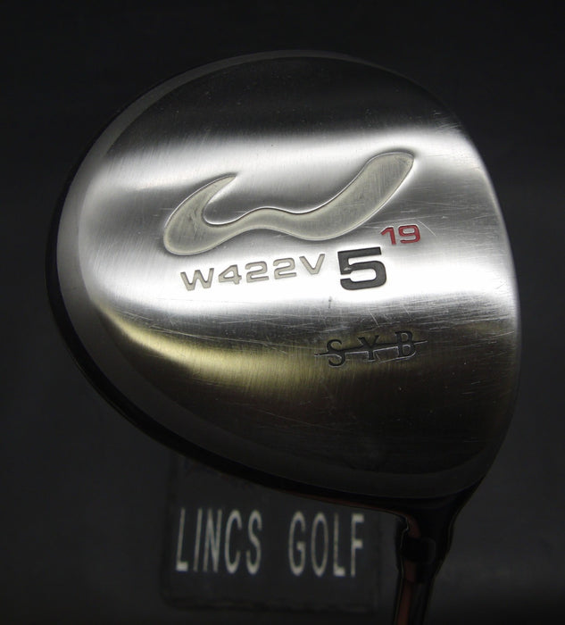 SYB W422V 19° 5 Wood Regular Graphite Shaft Black Grip