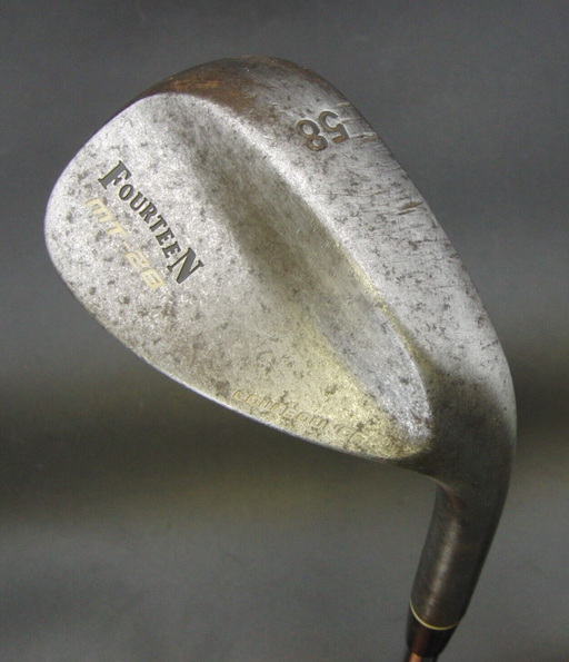 Fourteen MT-28 Low Bounce 58° Sand Wedge Stiff Steel Shaft Fourteen Grip
