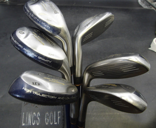 Set of 6 x Spalding High Ball Irons 5-PW Regular Graphite Shafts Spalding Grips