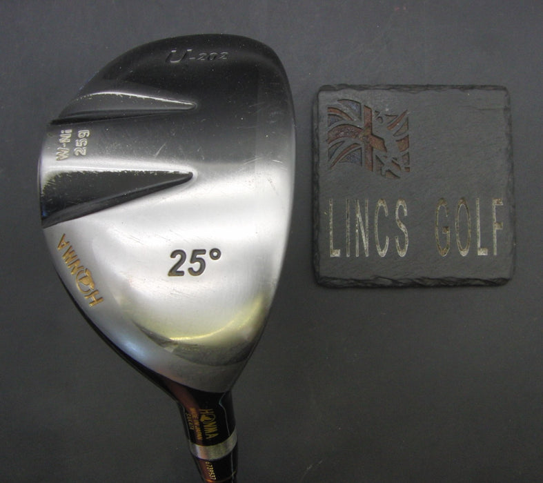 Honma U-202 W-Ni 25g 25° 5 Hybrid Regular Graphite Shaft Iomic Grip
