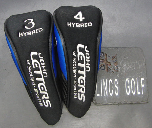 Set of 2 John Letters T-Series 20° 3 & 23° 4 Hybrids Senior Graphite Shafts