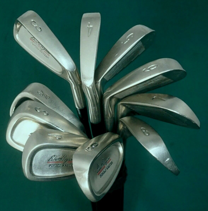 Collectors Set 10 x Ben Hogan Forged Master Irons 3-SW + P/S Gap Wedge Regular