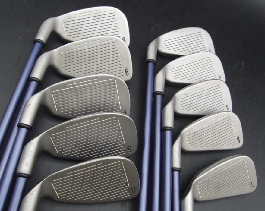 Set of Callaway Big Berth 4-SW+AW + Callaway Driver + 4 Wood + 5 Wood + Putter