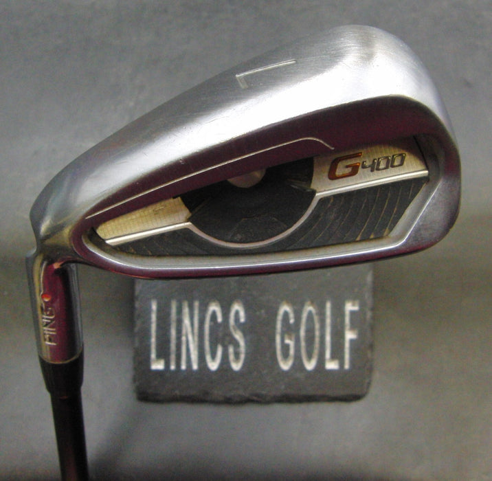 Left-Handed Ping G400 Red Dot 7 Iron Regular Graphite Shaft Lamkin Grip