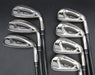 Set of 7x TaylorMade M1 2017 4-PW Irons Stiff Graphite Shafts Golf Pride Grips